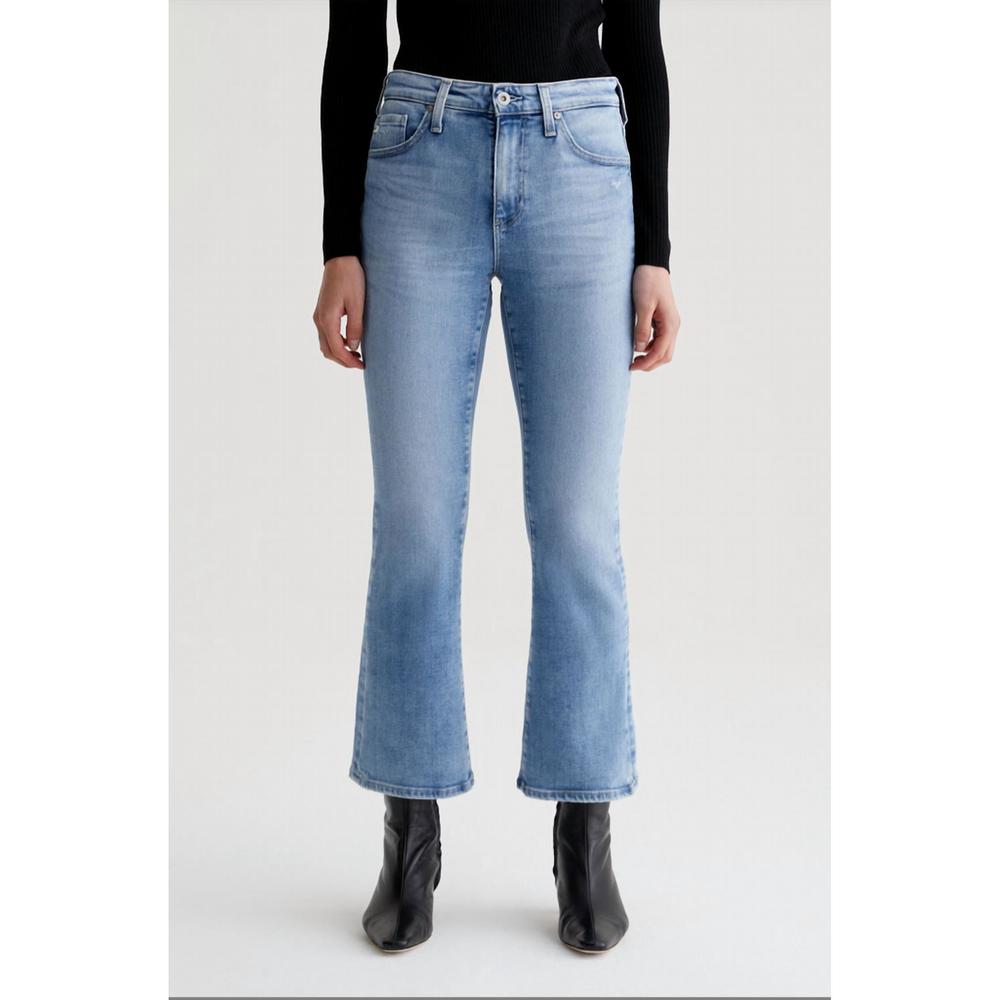NEW AG JEANS farrah boot crop mid rise fit jean in verona